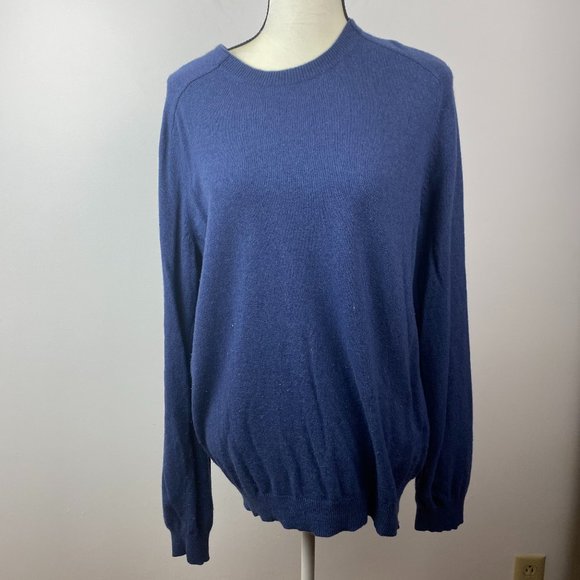 Vince Other - Vince Blue Cashmere Wool Blend Crewneck Sweater